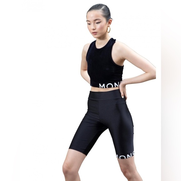 NWT MONSE Racerback Crop Top - Picture 2 of 10